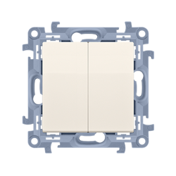 Alternatív kapcsoló (modul) 10AX 250V krémszínű Simon 10