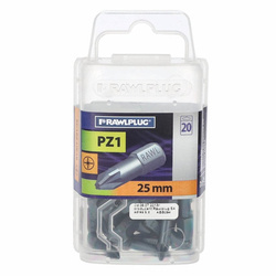 Pozidriv1 Pozidriv1 PZ1 25mm műanyag csomag 20 db