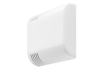 Hőmérséklet-érzékelő, vezetékes, digitális, mérés: -20°C és +70°C (levegő) között, felszíni beépítésű, fehér színű házban