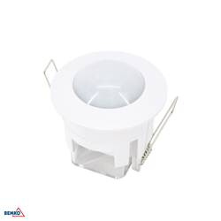Mozgásérzékelő 1200W 360* fehér P/T Bemko
