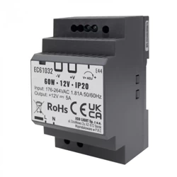 DIN sínes tápegység PREMIUM 12V 60W Eco Light