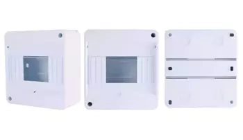 S6 (1x6) FELÜLETI MODULÁLHATÓ kapcsolótartó (1x6) foglalat nélkül / N+PE csatlakozólevél nélkül IP30