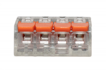 Univerzális gyorscsatlakozó 4-tűs (0,14-4mm2) F-electro