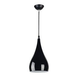 JUSTA BLACK függőlámpa, 1 x E27, fekete, 3264, Struhm