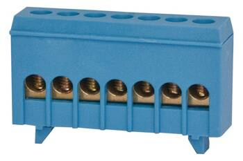 Védőszalag 7-mod. 7x16mm2 IP20 kék F-electro