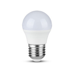 LED izzó 5.5W E27 G45 hideg fehér 7409 V-TAC