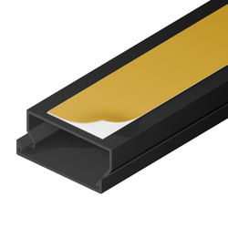 Kábeltálca öntapadó 40x16 (2m) Sötét Antracit EDO777765