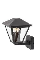 Paravento kültéri fali lámpa IP44 1xE27 fekete Rabalux 7146