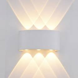 Ortelo LED fali lámpa 3000K fehér homokfúvott OWL-451-3-WH