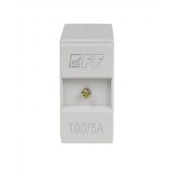 Áramváltó; TI; I AC: 100A; 2,5VA; IP20; Iszek.tek.1: 5A; Osztály: 1; TI-100-5 F&F