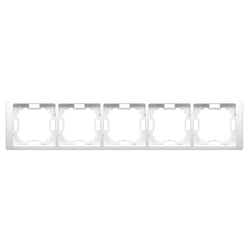 5 irányú keret Neos univerzális vízszintes és függőleges fehér Simon Basic BMRC5/11