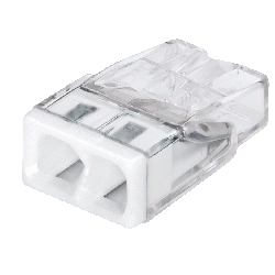 Wago Compact gyorscsatlakozó 2x0,5-2,5 mm2 átlátszó 2273-202