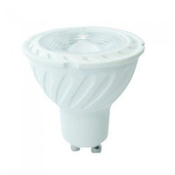 LED Spot égő SAMSUNG Chip GU10 6.5W Hullámos műanyag 110° 6400K 194 V-TAC