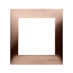 Simon 54 Premium Réz 1 irányú univerzális keret IP20/IP44, DR1/36