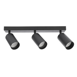 Mennyezeti sínes spot lámpa 3xGU10 fekete MALGA 3 EDO