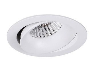 ARYA TILTED LED 8W 3000K 610lm dimmelhető kerek süllyesztett világító lámpa fehér Maxlight H0098