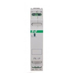16A 1xNO/NC 12V AC/DC mágneskapcsoló relé PK-1P-12V F&F