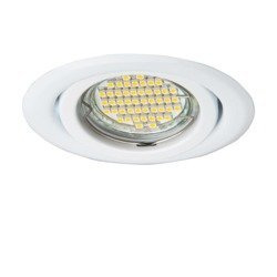 Dekoratív kör alakú gyűrű OH15 lámpatestekhez fehér színű, mozgatható Kobi