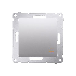 Simon 54 Premium Ezüst keresztkapcsoló (moduláris) gyorscsatlakozó, DW7.01/43