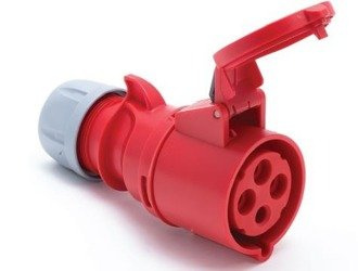 Shark" hordozható hálózati aljzat 16A 3P+Z 400V IP44, 214-6, PCE