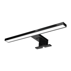 NORTES LED 18W, lámpa tükör fölött, 1600lm, 4000K, 100 cm hosszú, alumínium, fekete