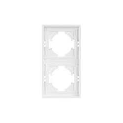 Dupla keret, fehér, iZi sorozat, függőleges, ViPlast