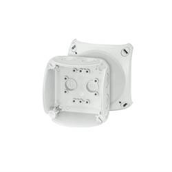 HENSEL csatlakozódoboz n/t terminál nélkül 93x93x62mm szürke IP66/67 KF 0200 G