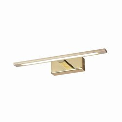 Fürdőszobai fali lámpa, tükör fölé LED Isla közepes arany IP44 12W GS-LWB-12W GOLD Light Prestige