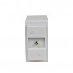 Áramváltó; TI; I AC: 600A; 10VA; IP20; Iszek.tek.1: 5A; Osztály: 1; TI-600-5 F&F