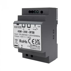 DIN sínes tápegység PREMIUM 24V 45W Eco Light