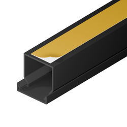 Kábeltálca öntapadó 25x25 (2m) Sötét Antracit EDO777764