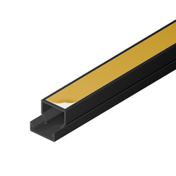 Kábeltálca öntapadó 15x10 (2m) Sötét Antracit EDO777760