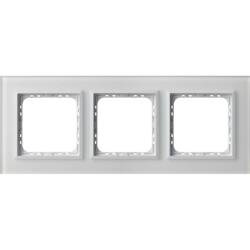 Hármas keret Fehér üveg matt 4mm - R-3RGC/78/00 Sonata Prestige