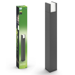 myGarden lugas antracit 6W kerti oszlop 164639316 Philips