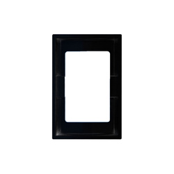 Dupla aljzathoz való ABS keret fekete, iZi ViPlast sorozat