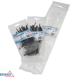 Bilincs 4.8*300 fehér 25 db Bemko