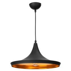 Sona E27 fekete, kerek függőlámpa LP-42012/1P Light Prestige