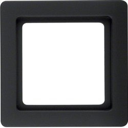 Berker Q.1 Egy univerzális keret antracit / bársony 10116086