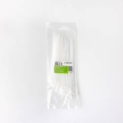 OK-25150W 2.5x150mm fehér /100db/ M20064 Eco Light kábelkötegelő OK-25150W 2.5x150mm /100db/ M20064 Eco Light