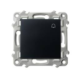 NO kapcsoló "csengő" SZAFIR Black Ospel