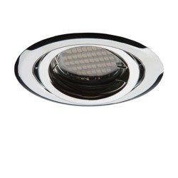 Kerek díszítőgyűrű OH15 lámpatestekhez krómozott mozgatható Kobi