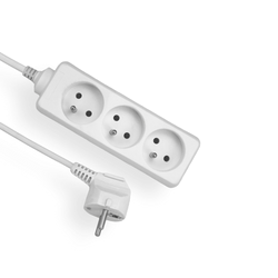 Hosszabbító kábel 3 csatlakozó 5m földelt Elgotech