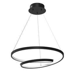 LUCERO BLACK 48W LED-es függőlámpa fekete ML7948
