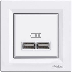 ASFORA DUPLA USB TÖLTŐ 2.1A FEHÉR EPH2700221 SCHNEIDER ELECTRIC