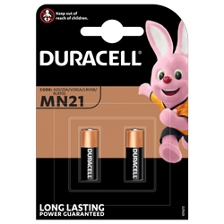 Alkáli elem MN21 12V DURACELL 2db-os bliszter