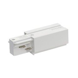 EUTRAC Földelő adapter balra fehér SLV 145511