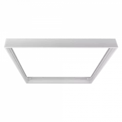 Felületre szerelhető csíptethető keret LED panelekhez 60x60 BACKLIT fehér Eco Light