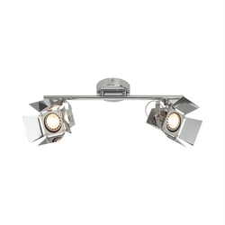 Fényképezés Mennyezeti szalag 2xGU10 LED 5W króm BRITOP Lighting 2584228