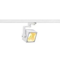 Fényszóró 3 fázisú gyűjtősínhez EURO CUBE LED, 60 fok, 3000K, fehér, SLV 152751