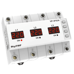 Háromfázisú feszültség relé VP-3F63A